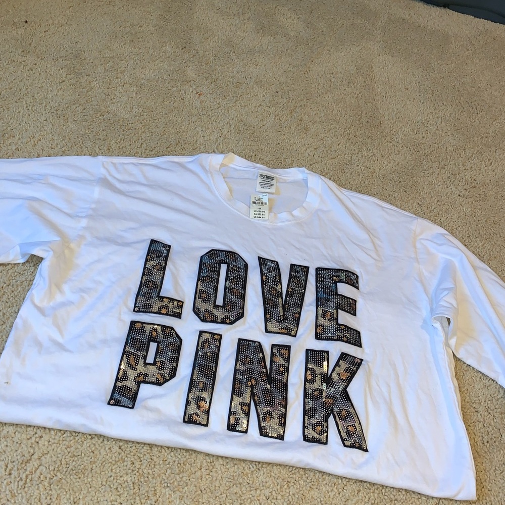 Love pink long sleeve shirt